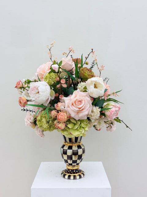 Luxury Spring Floral Arrangement – MacKenzie-Childs Mini Vase