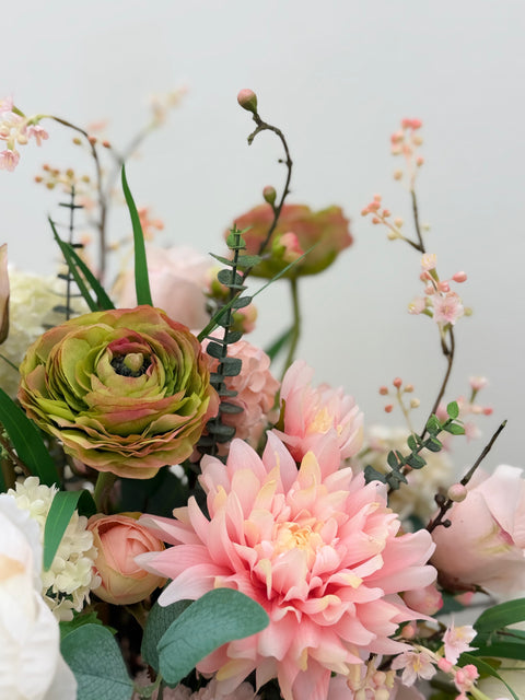 Luxury Spring Floral Arrangement – MacKenzie-Childs Mini Vase